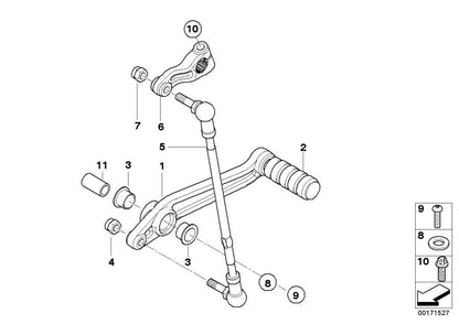 BMW K-Series Shifter Arm