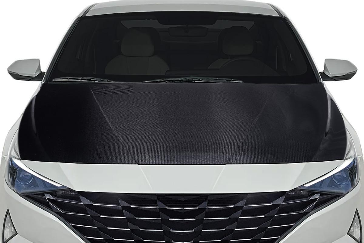 2021-2023 Hyundai Elantra Carbon Creations OEM Look Carbon Fiber Hood