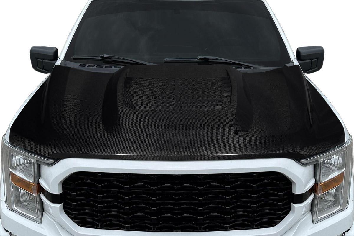 2021-2025 Ford F150 Carbon Creations Adventure Carbon Fiber Hood