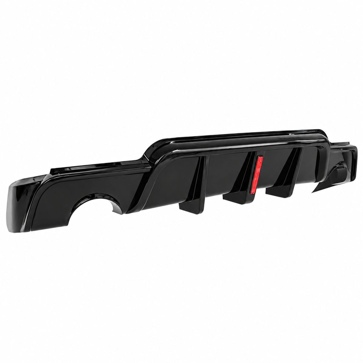 Gloss Black Rear Diffuser LED for Lexus IS250 IS350