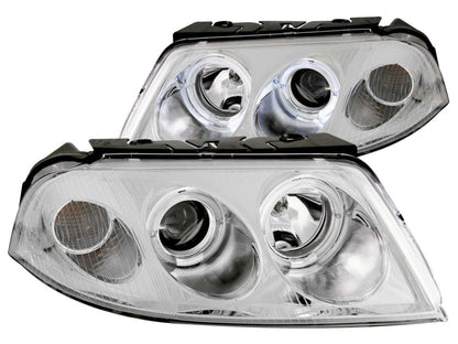 Anzo 2001-2005 Volkswagen Passat Projector Headlights w/ Halo Chrome