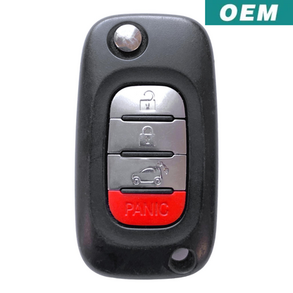 Smart Fortwo Forfour 2015-2017 OEM 4 Button Flip Key CWTWB1G767