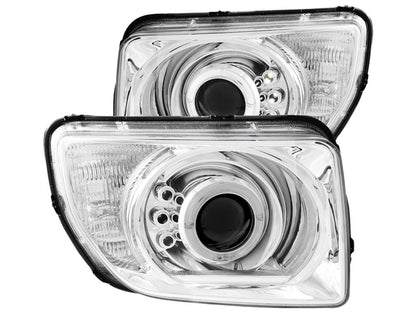 Anzo 2003-2006 Honda Element Projector Headlights w/ Halo Chrome