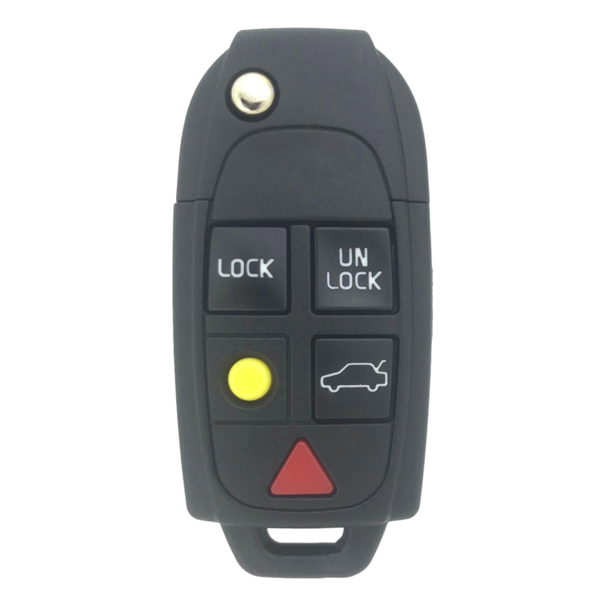 Volvo 5 Button Flip Key Shell
