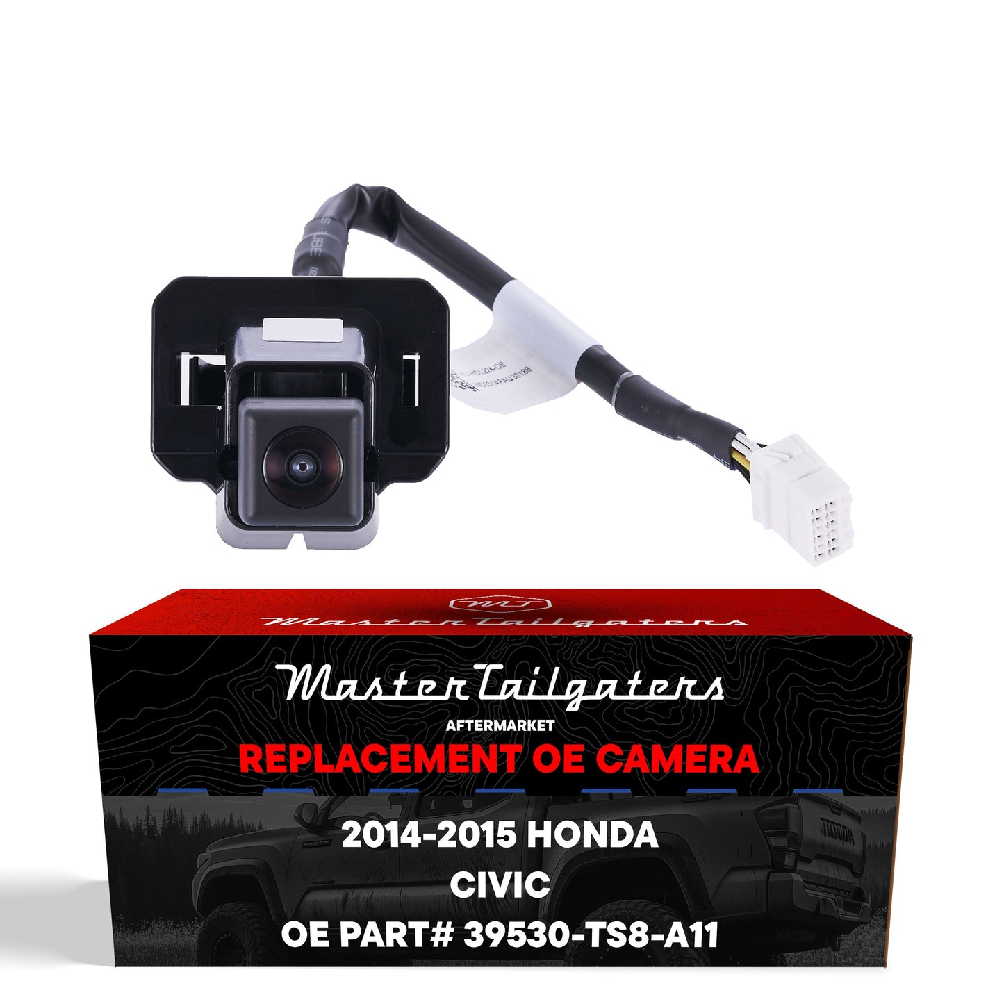 Honda Civic Coupe w/ Wide Angle (2014-2015) OEM Replacement Backup Camera OE Part # 39530-TS8-A11