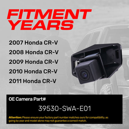 Honda CR-V (2007-2011) OEM Replacement Backup Camera OE Part # 39530-SWA-E01