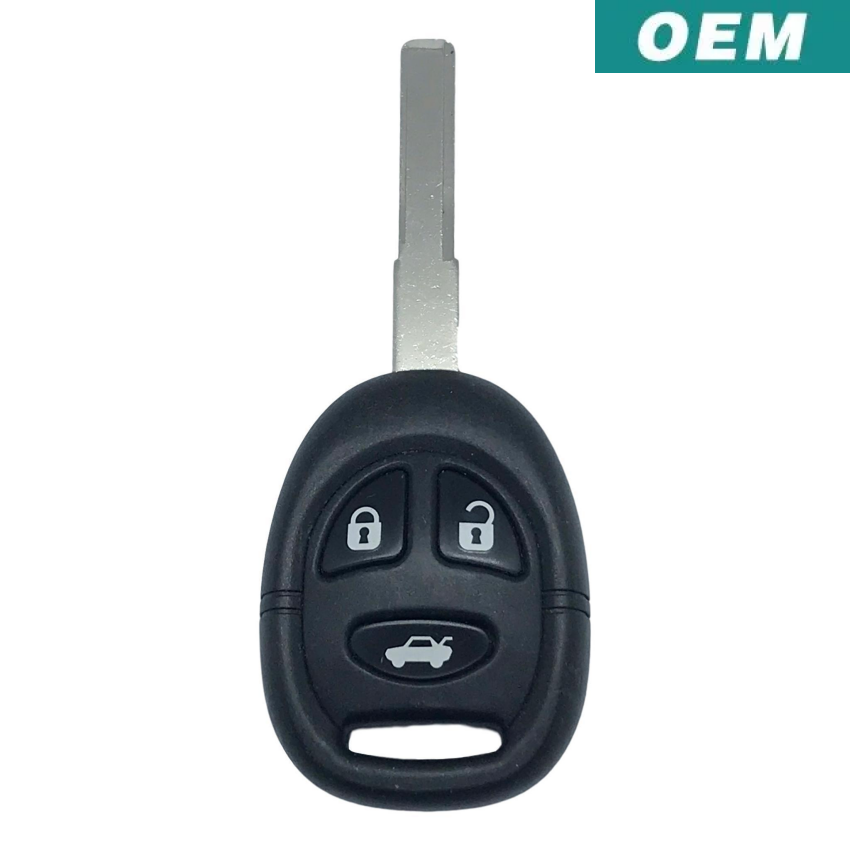 Saab 9-5 1999-2002 OEM 3 Button Remote Head Key FCC: KHH 20TN-1