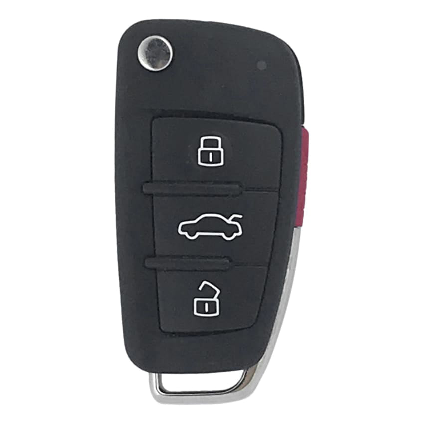 Audi 2005-2015 OEM 4 Button Flip Key IYZ 3314 (KESSY)