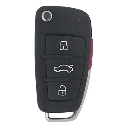 Audi 2005-2015 OEM 4 Button Flip Key IYZ 3314 (KESSY)