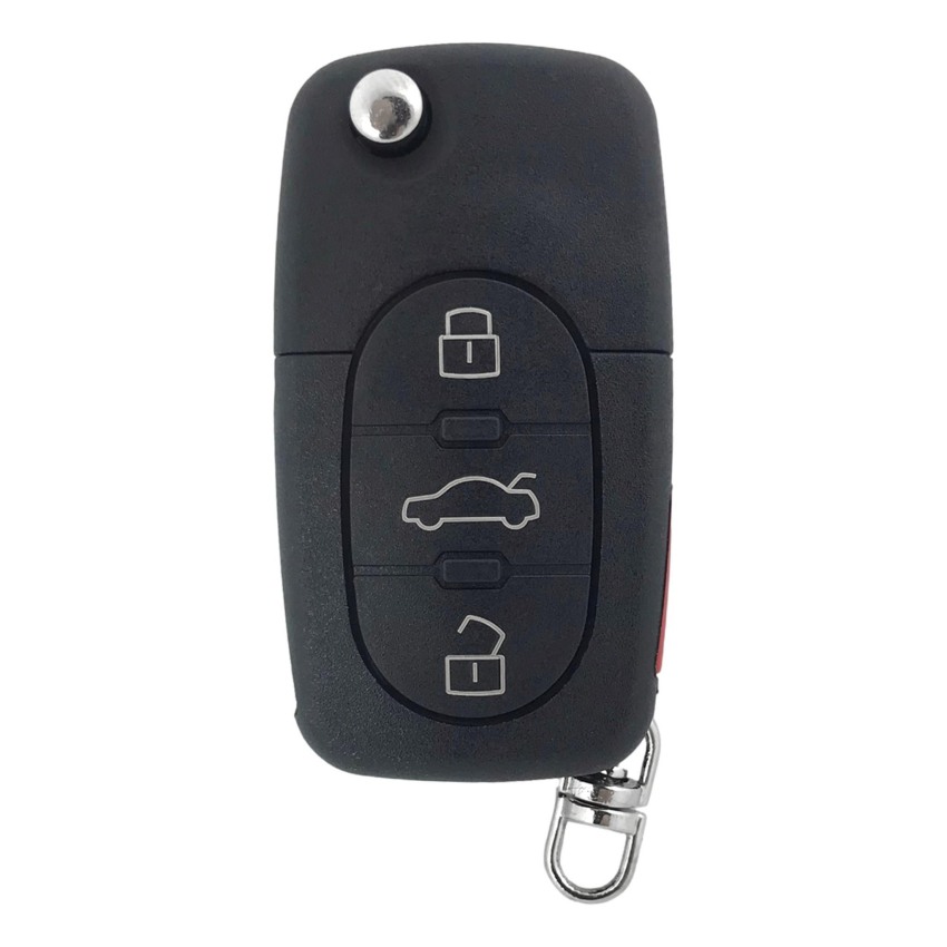 Audi 1998-2003 OEM 4 Button Flip Key MZ2 410 819 6 3