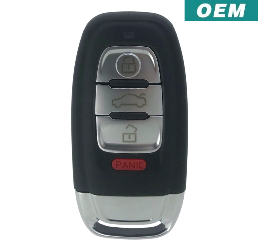 Audi 2008-2012 OEM 4 Button Remote No Comfort Access IYZFBSB802