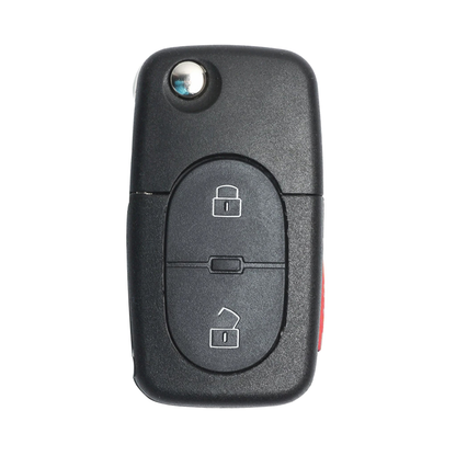 Volkswagen Golf 1998-2000 OEM 3 Button Flip Key Remote NBG 8137 T / 1J0 959 753 E