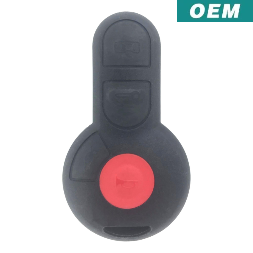 Volkswagen Jetta Golf 1998-2002 OEM 4 Button Keyless Entry Remote M3GHU01WT