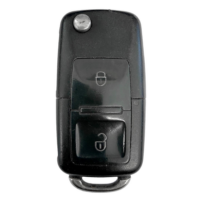 Volkswagen Eurovan 1999-2004 OEM 2 Button Flip Key Remote NBG 735868 T