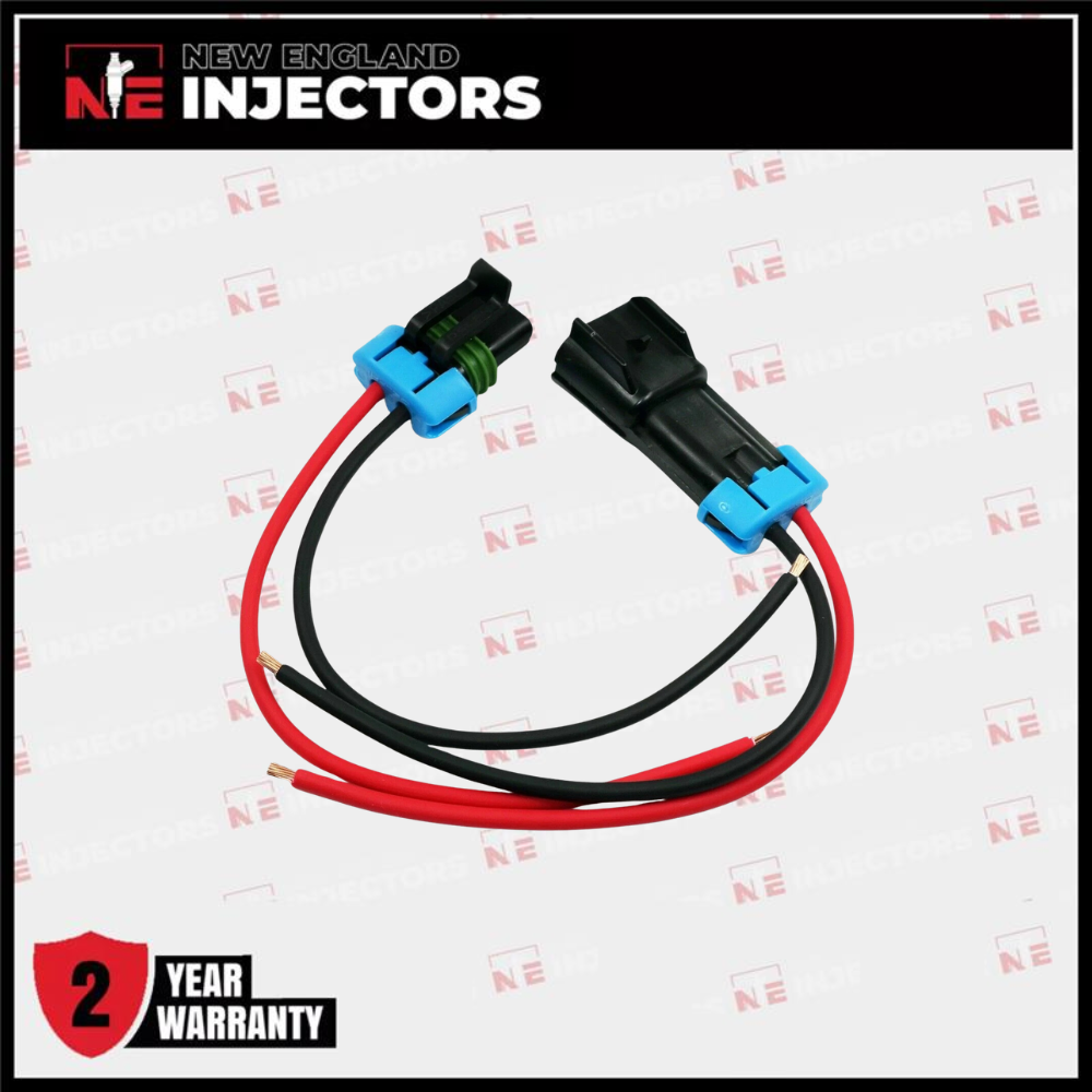 Delphi Metri Pack 280 2 Pin Connector Kit 14AWG Male Female Pigtail Plug Harness