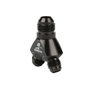 Aeromotive Y-Block, -08 to (2)-06