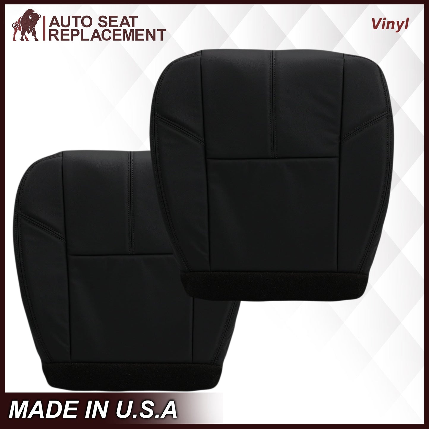2007-2014 Chevy Tahoe/Suburban Seat Cover In Black: Choose From Variation