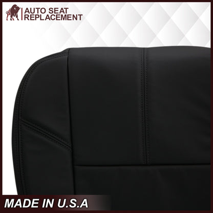 2007-2014 Chevy Tahoe/Suburban Seat Cover In Black: Choose From Variation