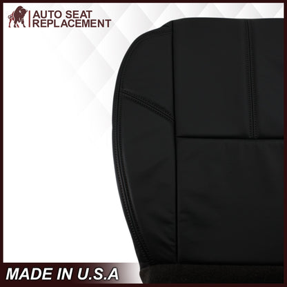 2007-2014 Chevy Tahoe/Suburban Seat Cover In Black: Choose From Variation