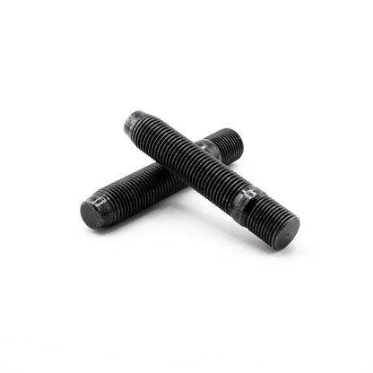 CONVERSION STUD 14x1.25-14x1.5 78mm Black Bullet Nose Stud Kit