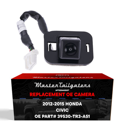 Honda Civic Sedan + Hybrid w/o Wide Angle (2012-2015) OEM Replacement Backup Camera OE Part # 39530-TR3-A51