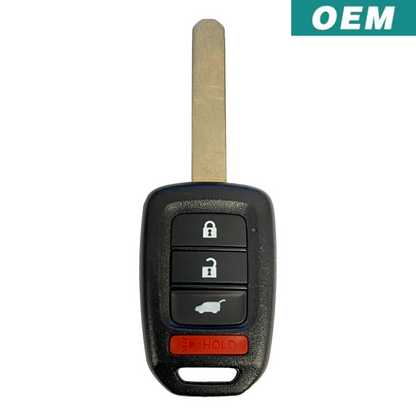 Honda CR-V HR-V 2014-2021 OEM 4 Button Remote Head Key w/ Hatch MLBHLIK6-1T