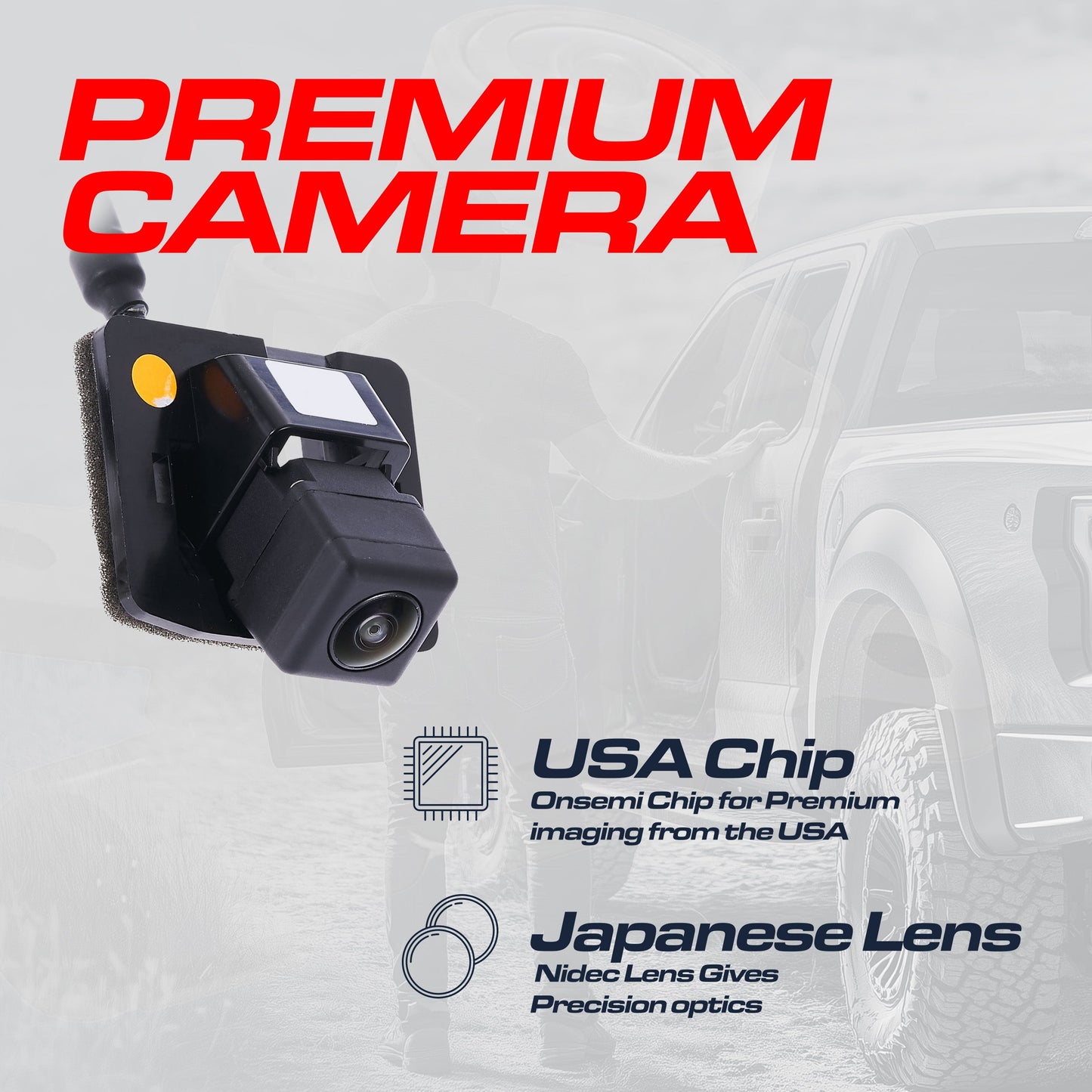 Honda Civic Sedan + Hybrid w/ Wide Angle (2014-2015) OEM Replacement Backup Camera OE Part # 39530-TR3-A11