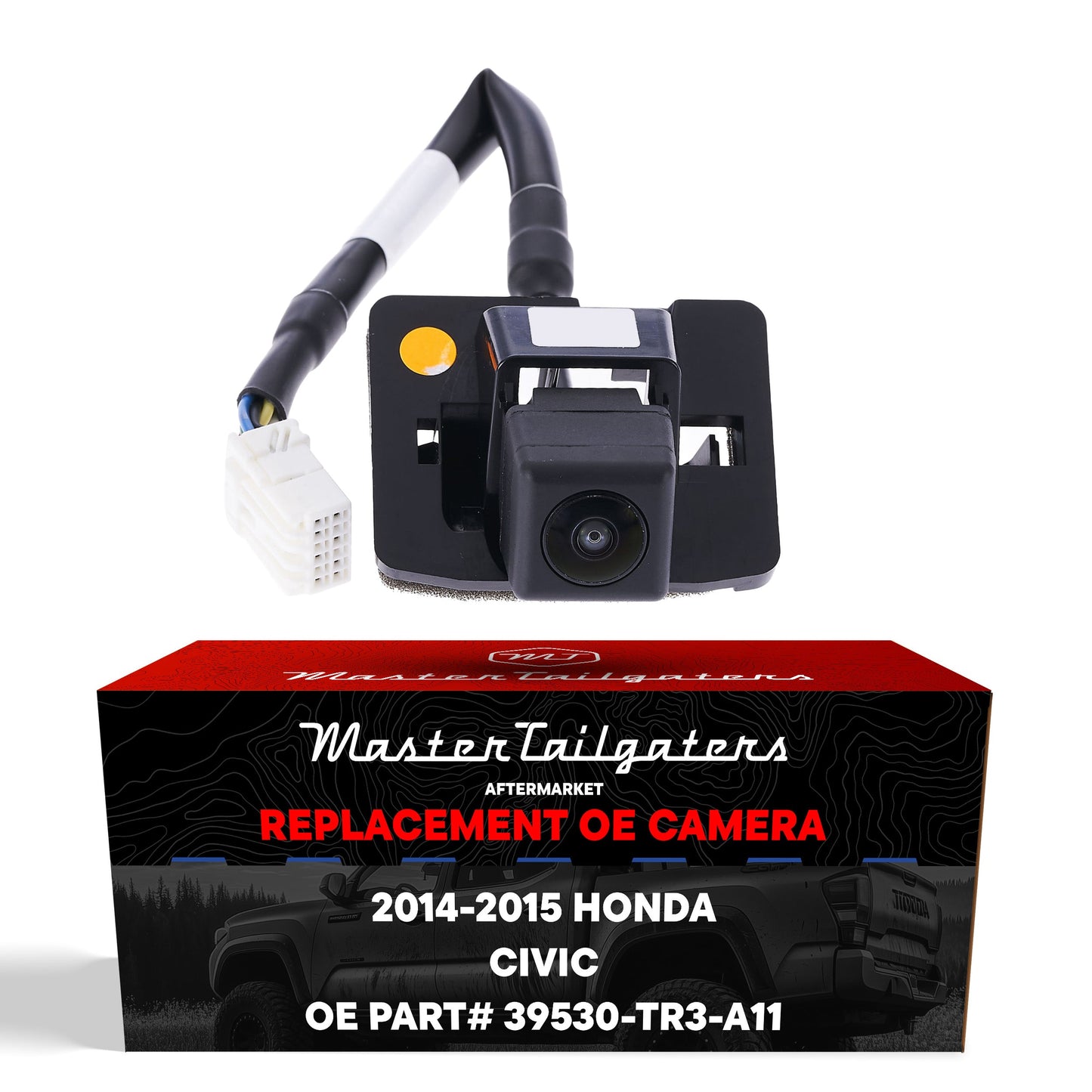 Honda Civic Sedan + Hybrid w/ Wide Angle (2014-2015) OEM Replacement Backup Camera OE Part # 39530-TR3-A11