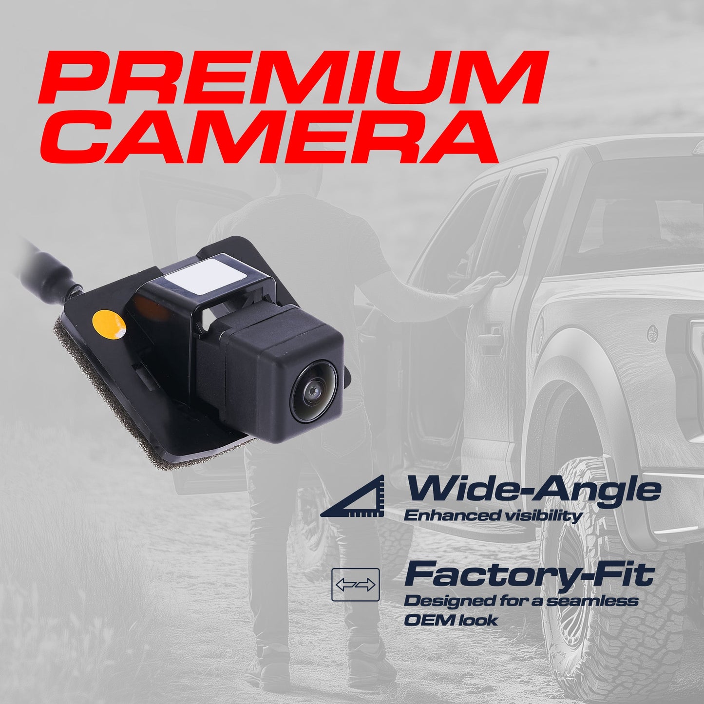 Honda Civic Sedan + Hybrid w/ Wide Angle (2014-2015) OEM Replacement Backup Camera OE Part # 39530-TR3-A11