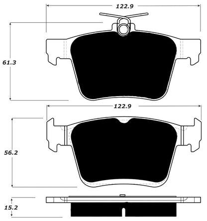 Porterfield Brake Pads for 2018 AUDI RS3 - w/Iron Discs