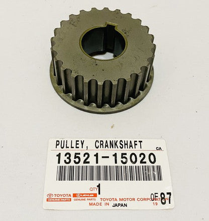 NEW GENUINE FOR TOYOTA 93-95 COROLLA CELICA CRANKSHAFT TIMING PULLEY 13521-15020