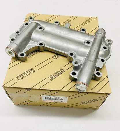 NEW GENUINE TOYOTA 93-97 LC80 LX450 OIL COOLER COVER SUB-ASSY 15701-66010