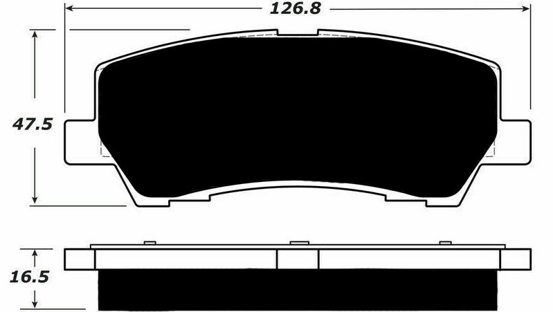 Porterfield Brake Pads for 2015 FORD Mustang EcoBoost Perf. Pkg