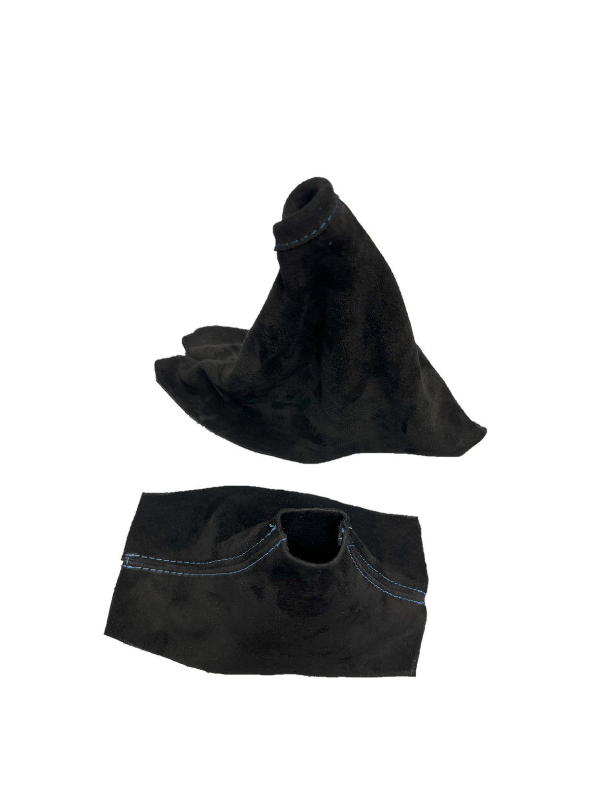 2010-2014 FORD MUSTANG GT Genuine Real Suede Emergency Brake & Shift Boot Cover Set