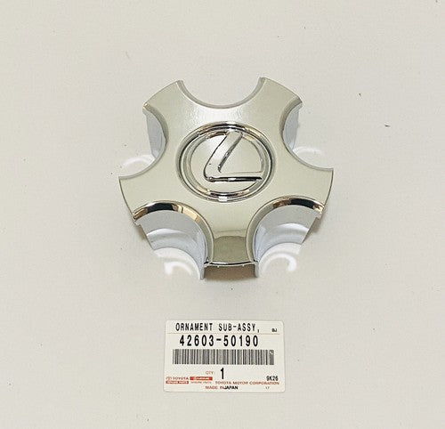 4260350190 NEW GENUINE FOR LEXUS 2001-2003 LS430 CHROME CENTER CAP 42603-50190