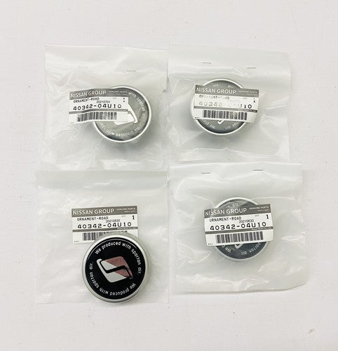 Genuine For Nissan Skyline R32 R33 R34 GTR V-Spec GTS4 Wheel Cap 40342-04U10 SET