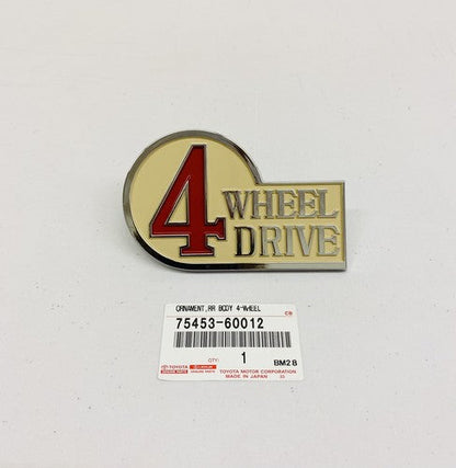 NEW GENUINE FOR TOYOTA 69-80 LAND CRUISER REAR FJ40 BJ40 4WD EMBLEM 75453-60012