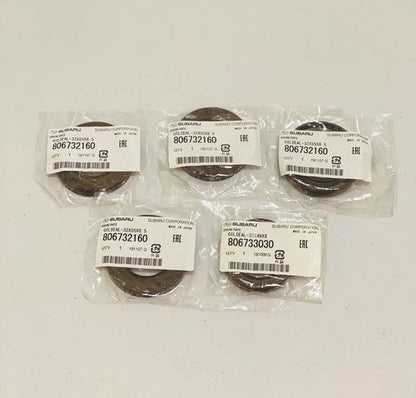 NEW GENUINE SUBARU ENGINE CRANK CAM OIL SEAL KIT TURBO WRX  2.0L EJ205