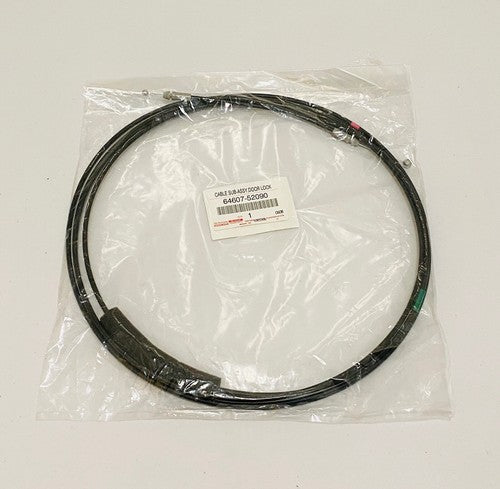 NEW GENUINE TOYOTA YARIS SEDAN 2007-2011 TRUNK RELEASE CABLE 64607-52090