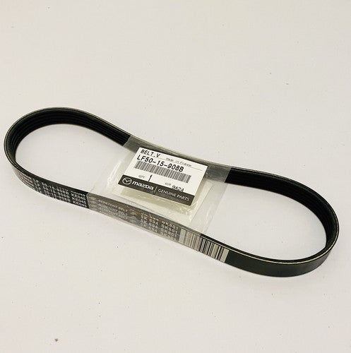 New Genuine for Mazda 3 5 04-10 AC Air Compressor Drive Belt LF50-15-908B