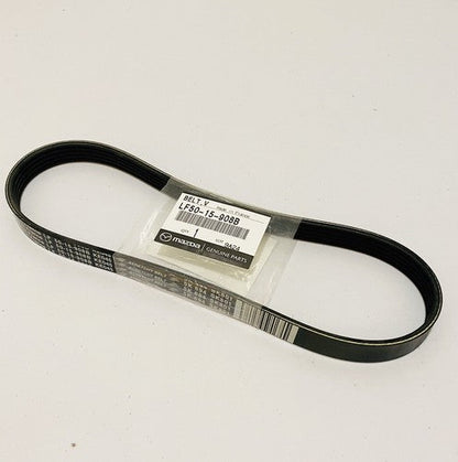New Genuine for Mazda 3 5 04-10 AC Air Compressor Drive Belt LF50-15-908B