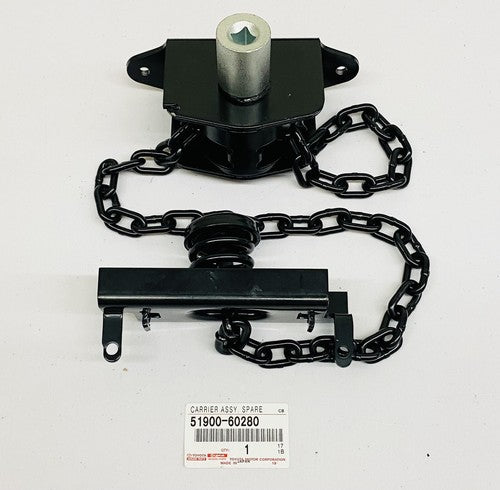 NEW GENUINE TOYOTA  03-09 4RUNNER LEXUS GX470 SPARE WHEEL CARRIER 51900-60280