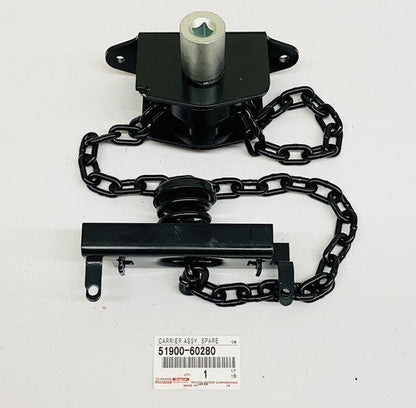 NEW GENUINE TOYOTA  03-09 4RUNNER LEXUS GX470 SPARE WHEEL CARRIER 51900-60280