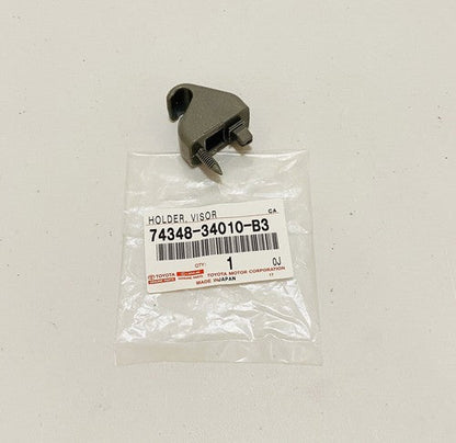 New Genuine for Toyota 4Runner Lexus GX470 Holder Visor STONE CLR 74348-34010-B3