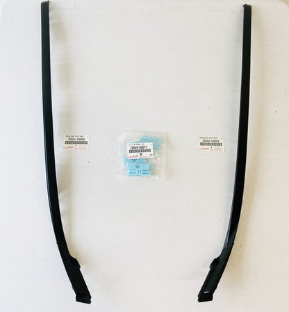 NEW GENUINE LEXUS 06-13 IS250 IS350 LEFT + RIGHT WINDSHIELD MOULDING KIT W/CLIPS