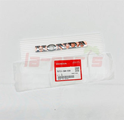 OEM GENUINE HONDA ACURA INTEGRA TYPE R DC2 DB8 REAR EMBLEM JDM 75711-S84-E00