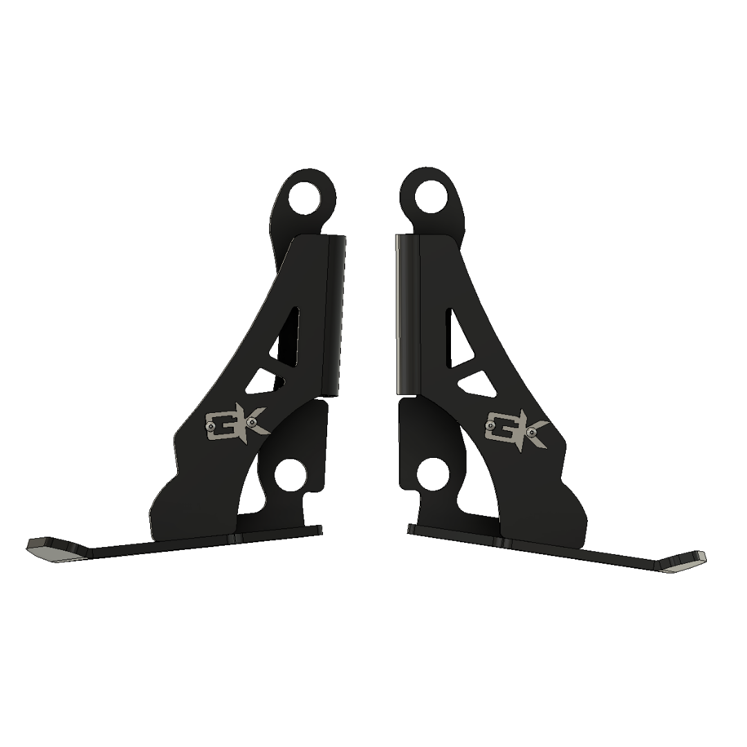 3rd Gen Toyota 4Runner Steerable Knuckle Pod Light Mounts (1996 - 2002)