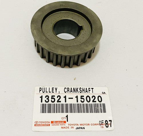 NEW GENUINE FOR TOYOTA 93-95 COROLLA CELICA CRANKSHAFT TIMING PULLEY 13521-15020