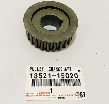 NEW GENUINE FOR TOYOTA 93-95 COROLLA CELICA CRANKSHAFT TIMING PULLEY 13521-15020