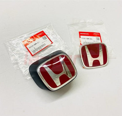 GENUINE FOR HONDA INTEGRA DC5 TYPE-R 05-06 FRONT REAR  EMBLEM BADGE JDM SET